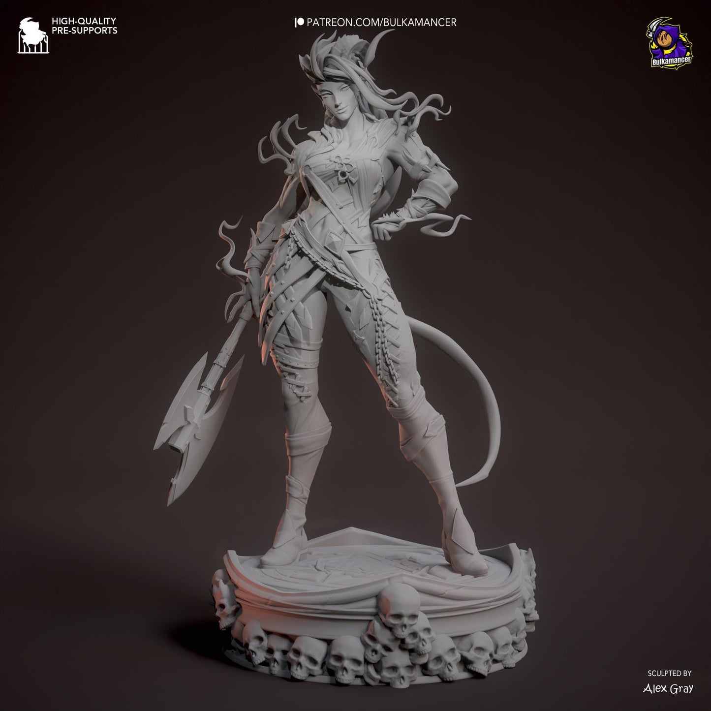 Teddy Bear of Hell (Stylized) - 1/8 Scale Resin Statue - Bulkamancer Sculpts - Unpainted Kit