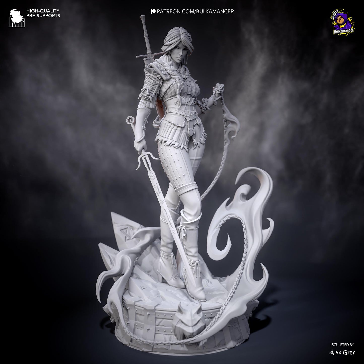 Child of Destiny (Stylized) - 1/8 Scale Resin Statue - Bulkamancer Sculpts - Unpainted Kit