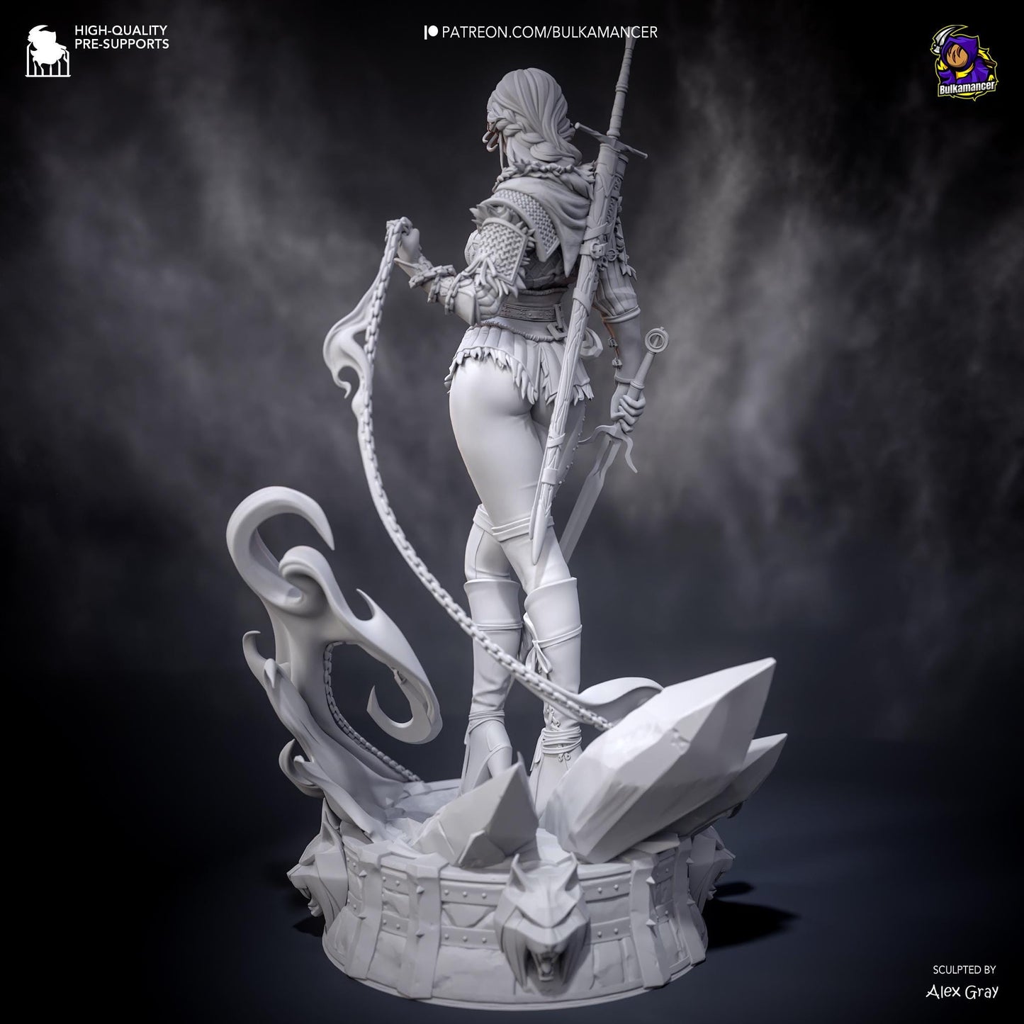 Child of Destiny (Stylized) - 1/8 Scale Resin Statue - Bulkamancer Sculpts - Unpainted Kit