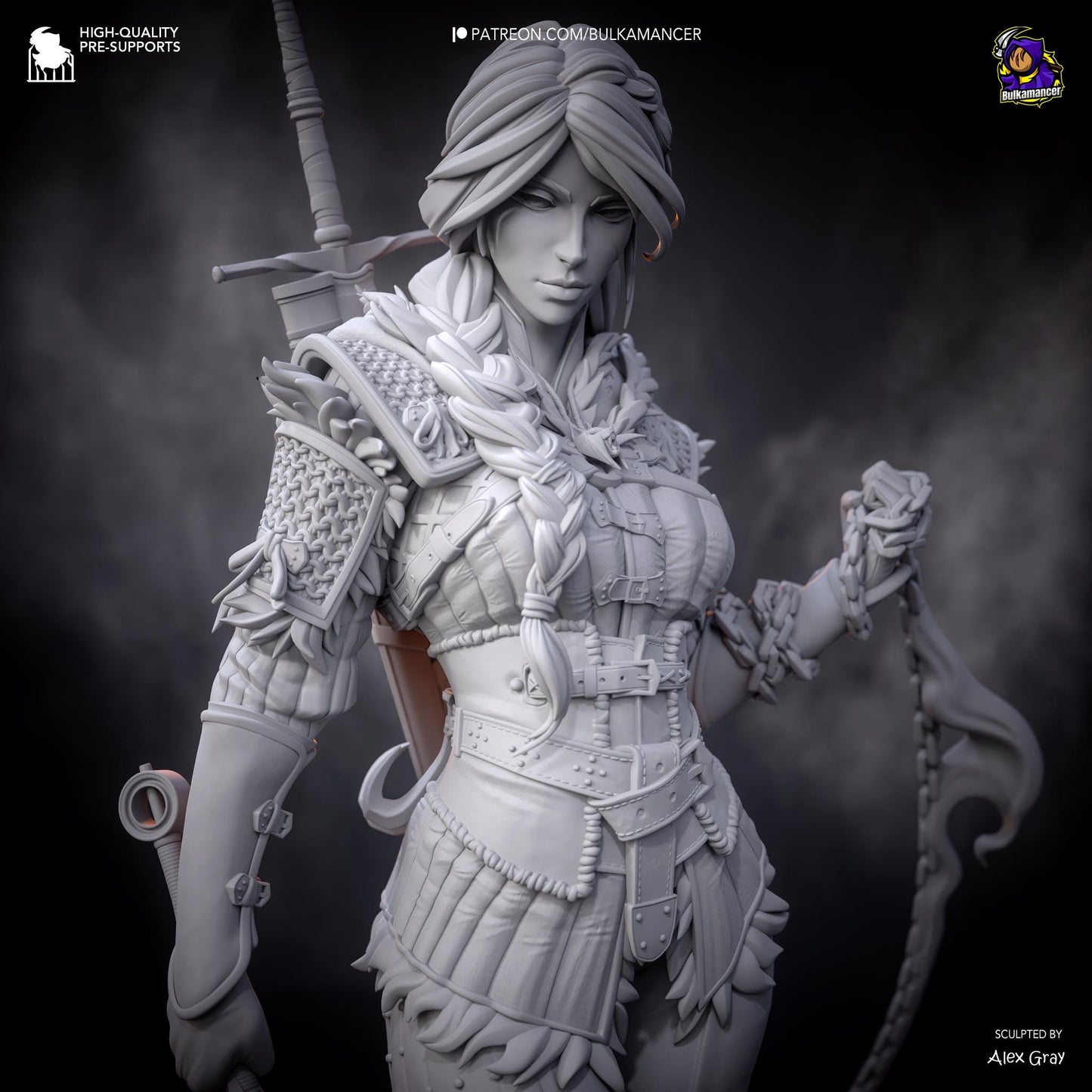 Child of Destiny (Stylized) - 1/8 Scale Resin Statue - Bulkamancer Sculpts - Unpainted Kit