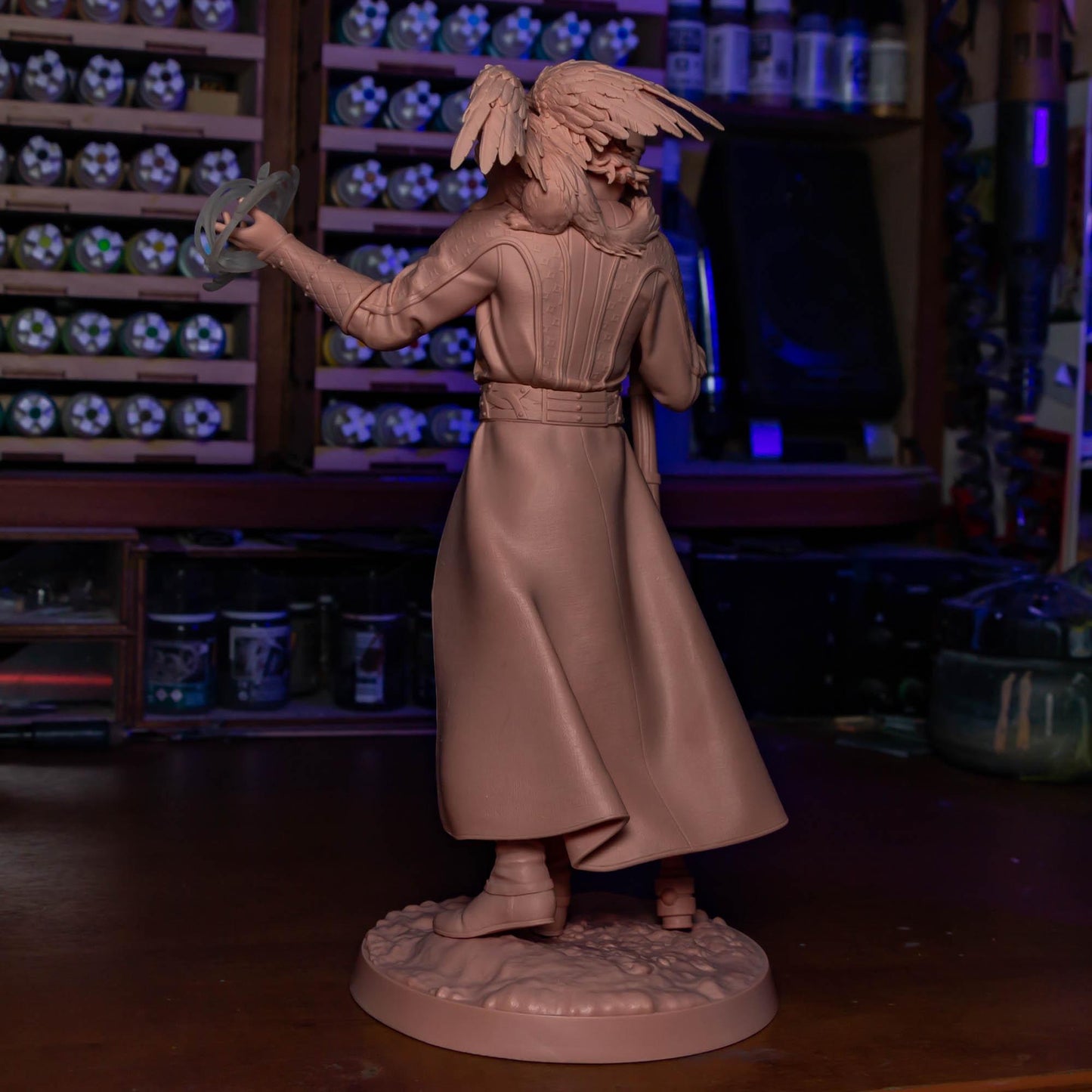 Goddess-Favored Wizard - 1/8 Scale Resin Statue - Bulkamancer Sculpts - Unpainted Kit