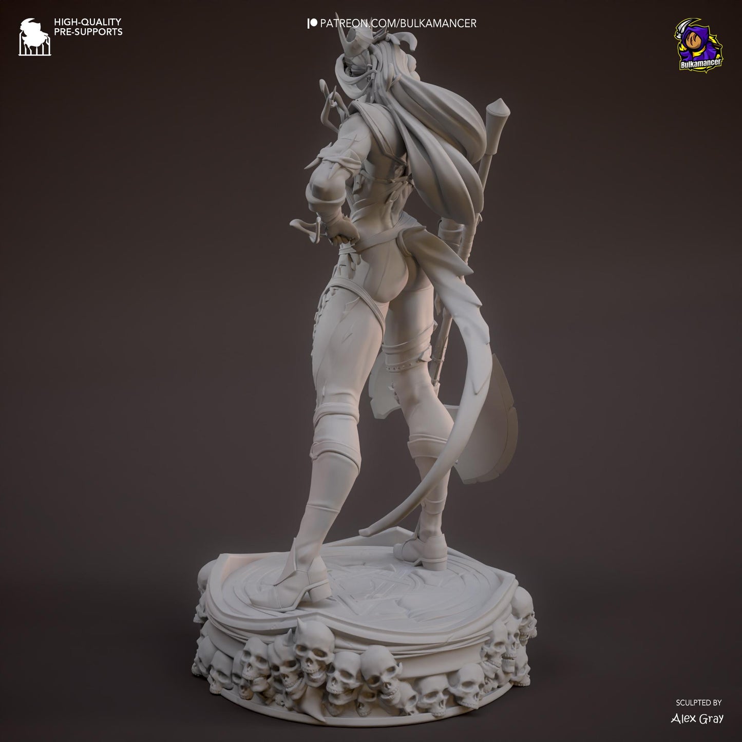 Teddy Bear of Hell (Stylized) - 1/8 Scale Resin Statue - Bulkamancer Sculpts - Unpainted Kit