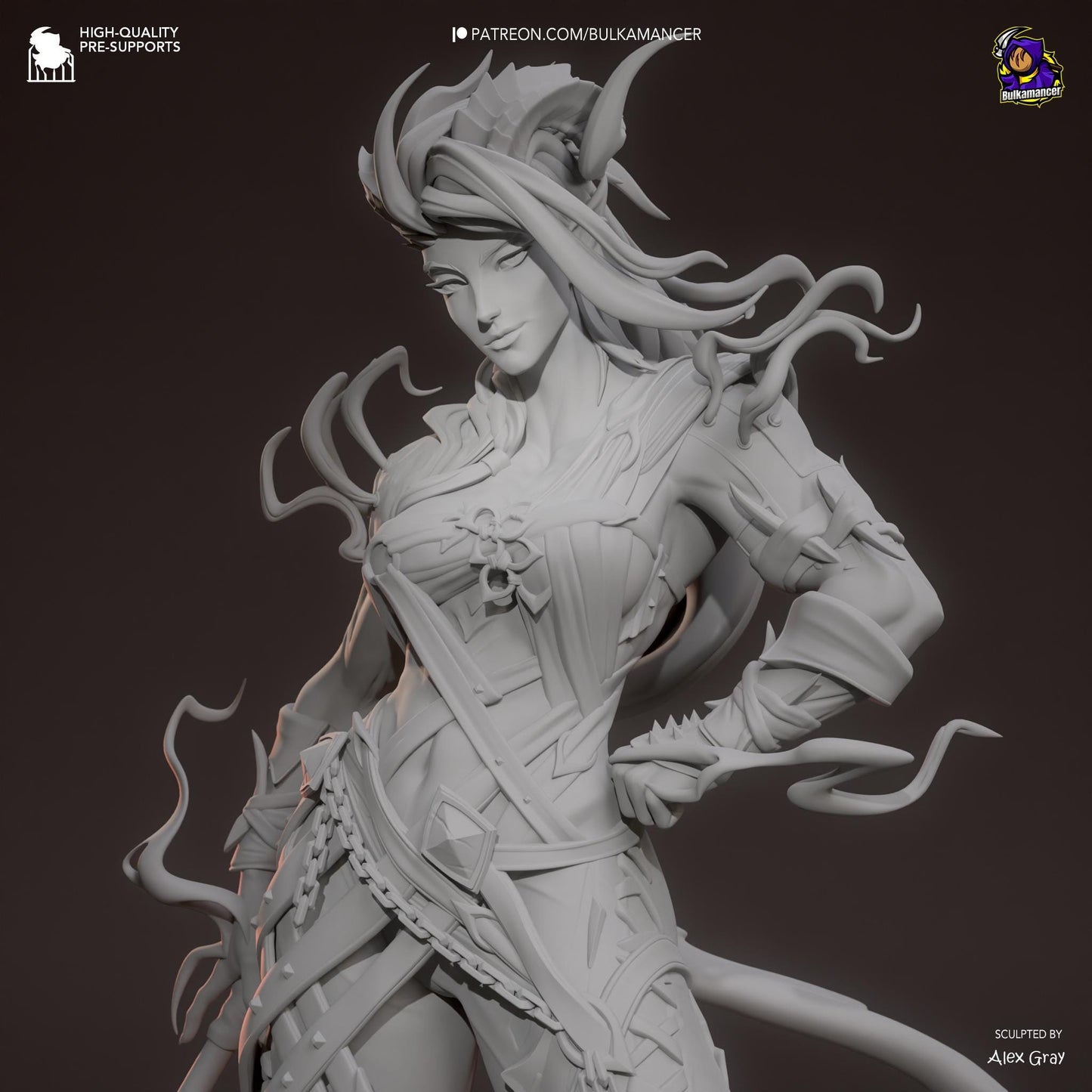 Teddy Bear of Hell (Stylized) - 1/8 Scale Resin Statue - Bulkamancer Sculpts - Unpainted Kit