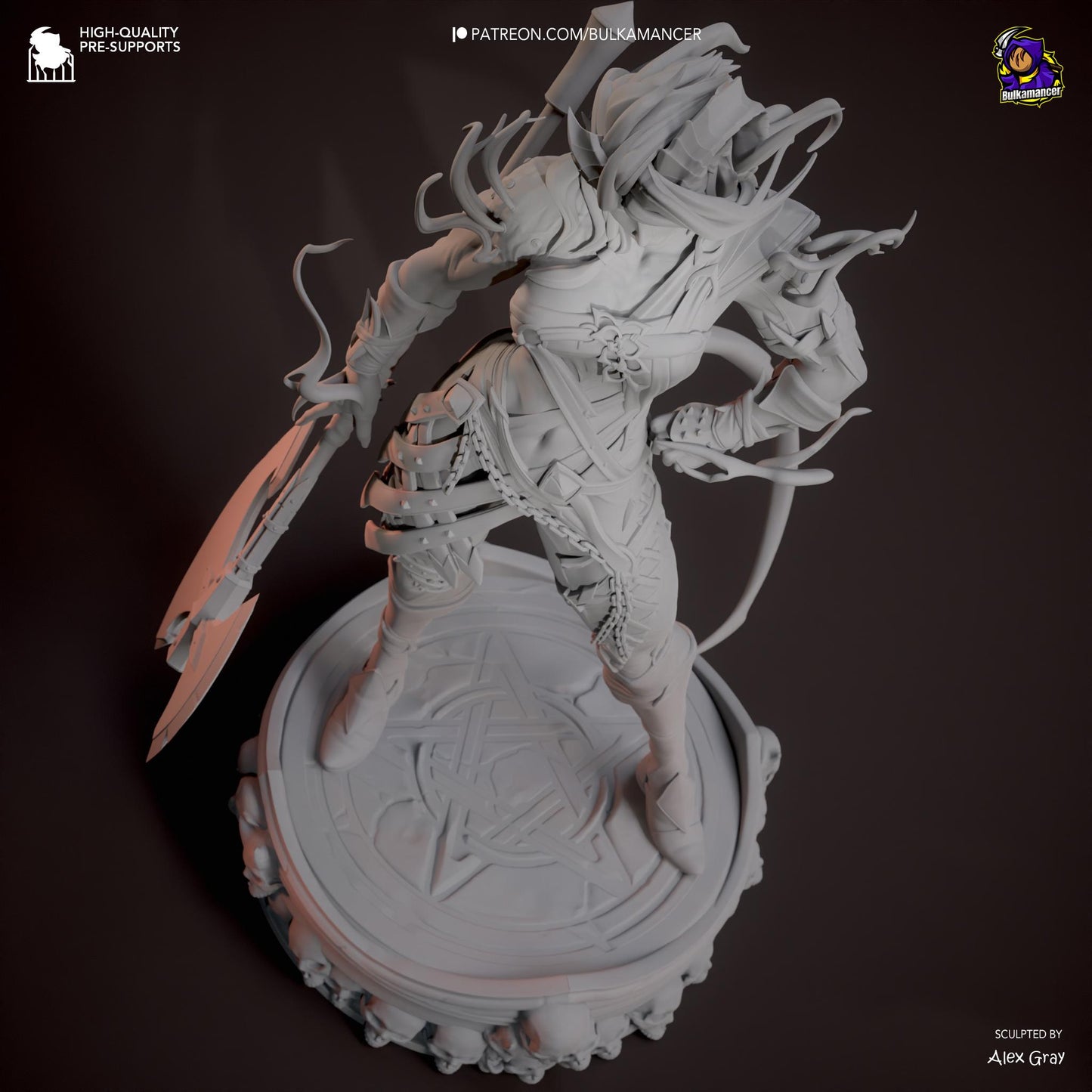 Teddy Bear of Hell (Stylized) - 1/8 Scale Resin Statue - Bulkamancer Sculpts - Unpainted Kit