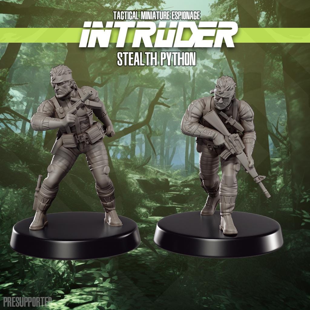 Stealth Python - SkullForge Studios - Tabletop Miniatures