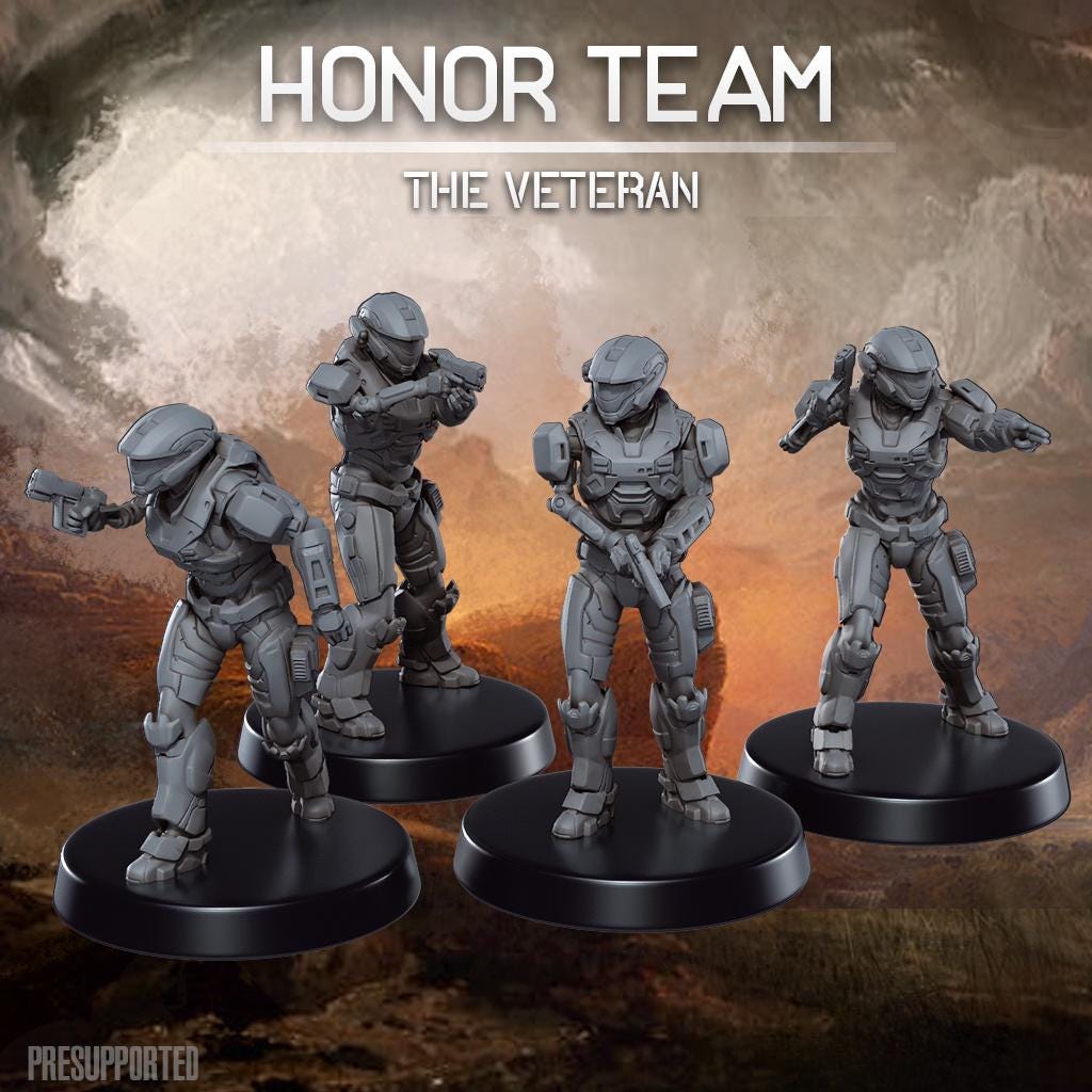 The Veteran - SkullForge Studios - Tabletop Miniatures