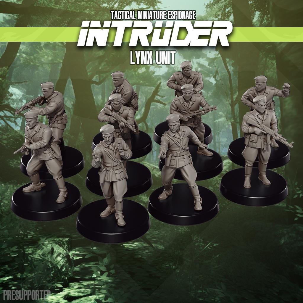 Lynx Unit - SkullForge Studios - Tabletop Miniatures