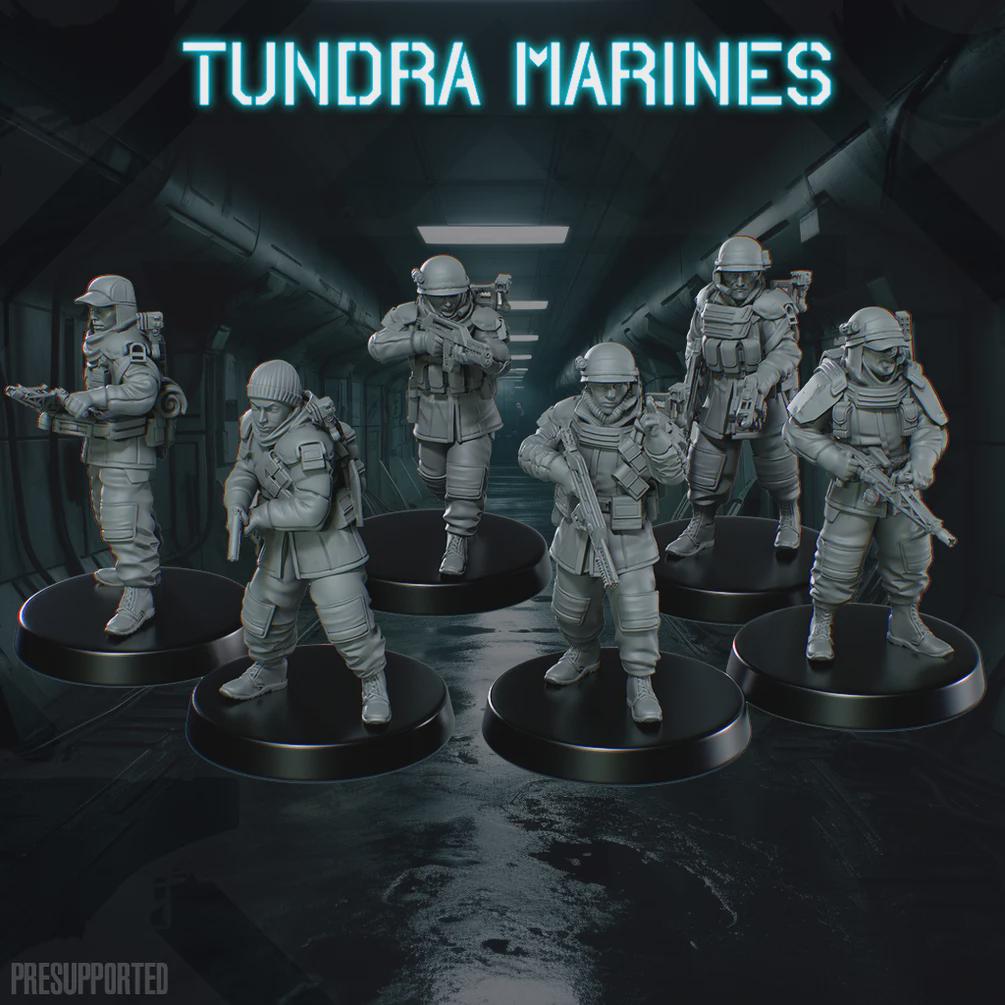 Arctic Operations Marines - SkullForge Studios - Tabletop Miniatures