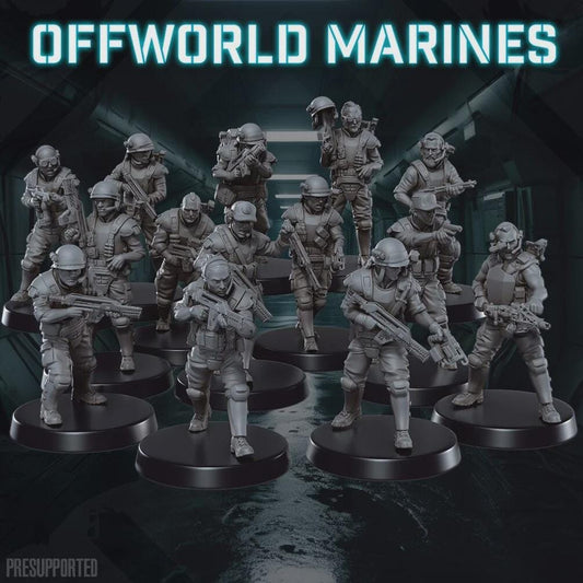 Offworld Marines - SkullForge Studios - Tabletop Miniatures
