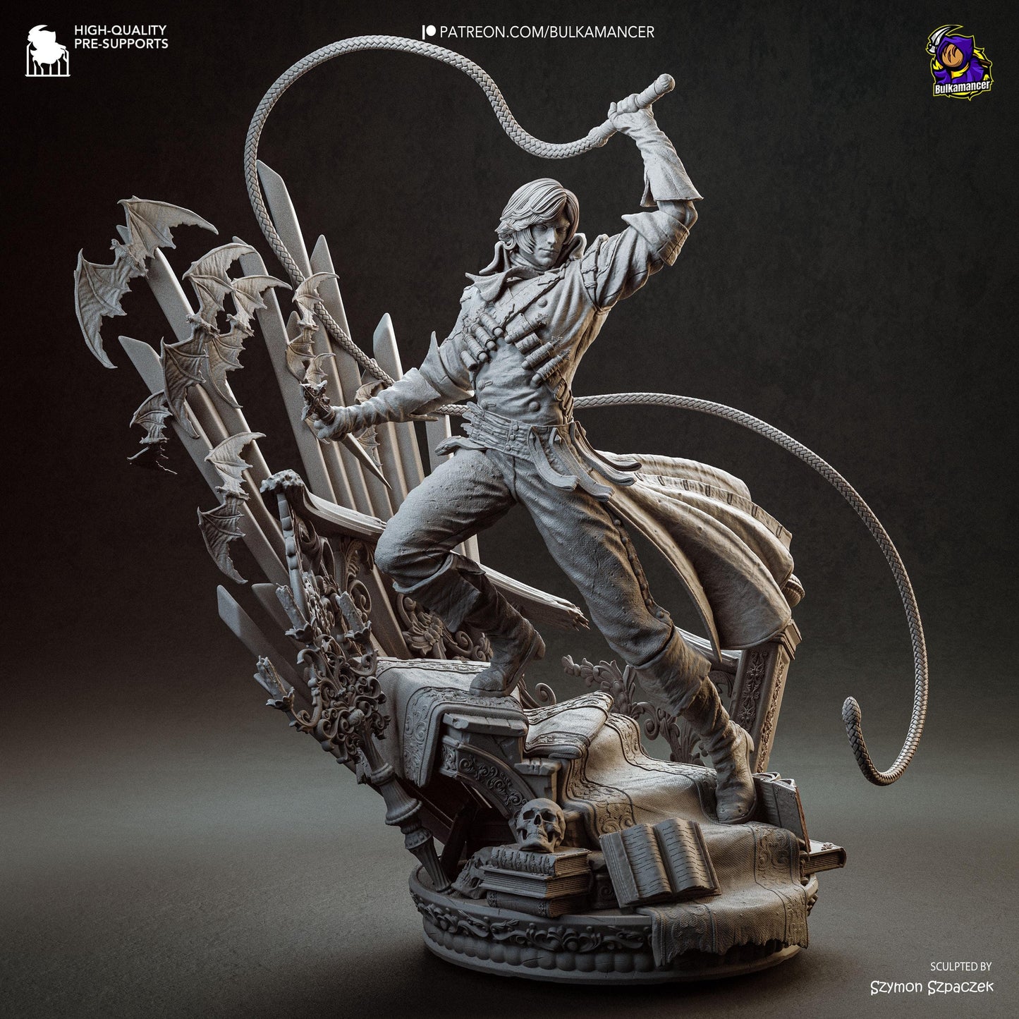 Vampire Hunter - 311mm Resin Statue - Bulkamancer Sculpts - Unpainted Kit