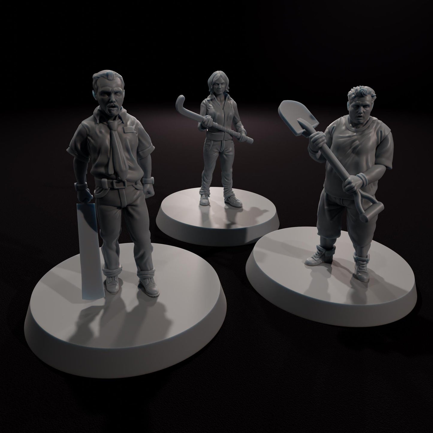 The Winchester Survivors - Aftermath Studios - Post-Apocalyptic Horror Miniature