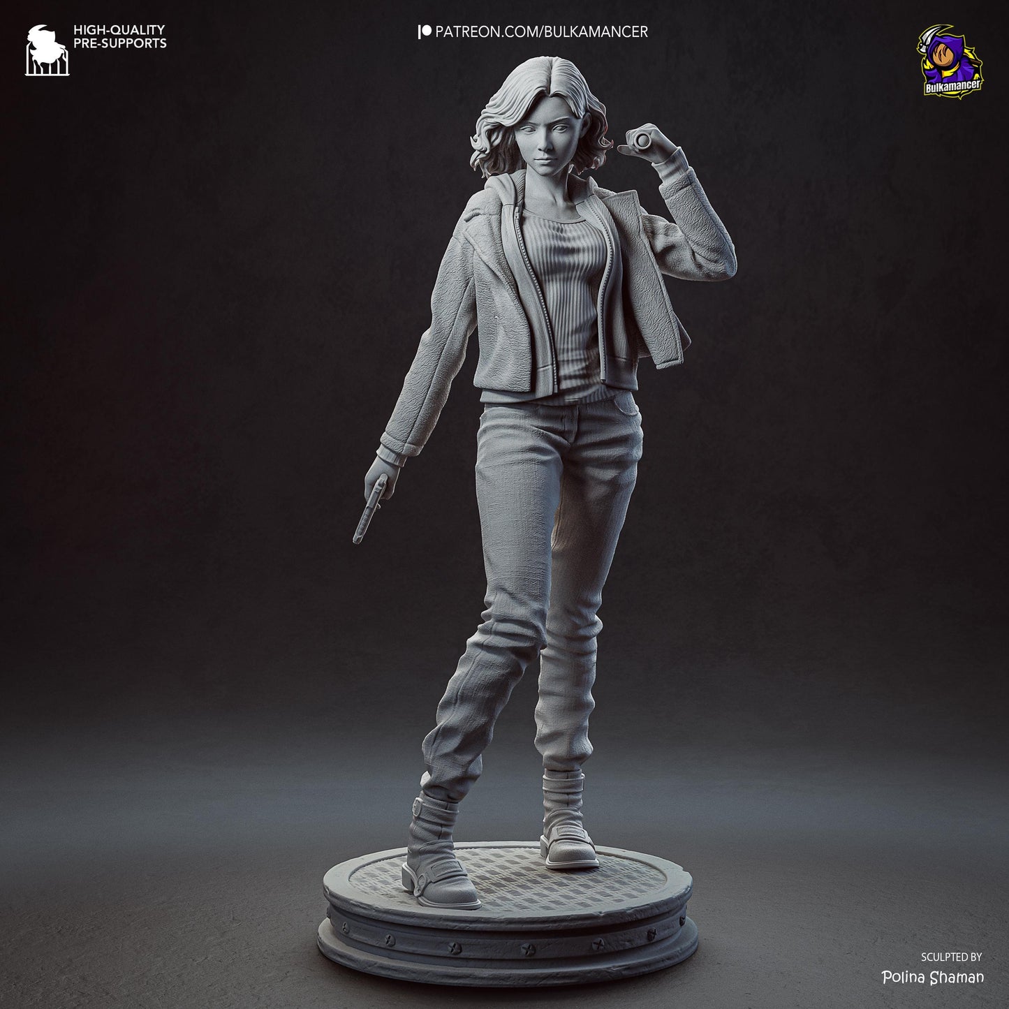 FBI Open Up - 226mm Resin Statue - Bulkamancer Sculpts - Unpainted Kit