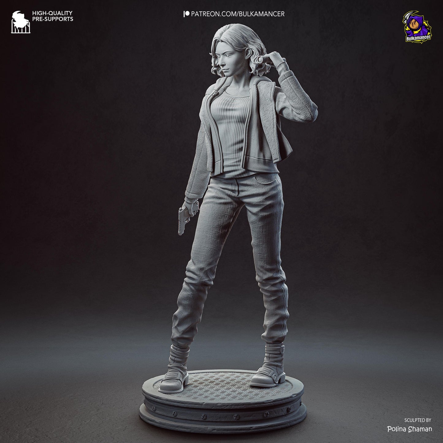 FBI Open Up - 226mm Resin Statue - Bulkamancer Sculpts - Unpainted Kit