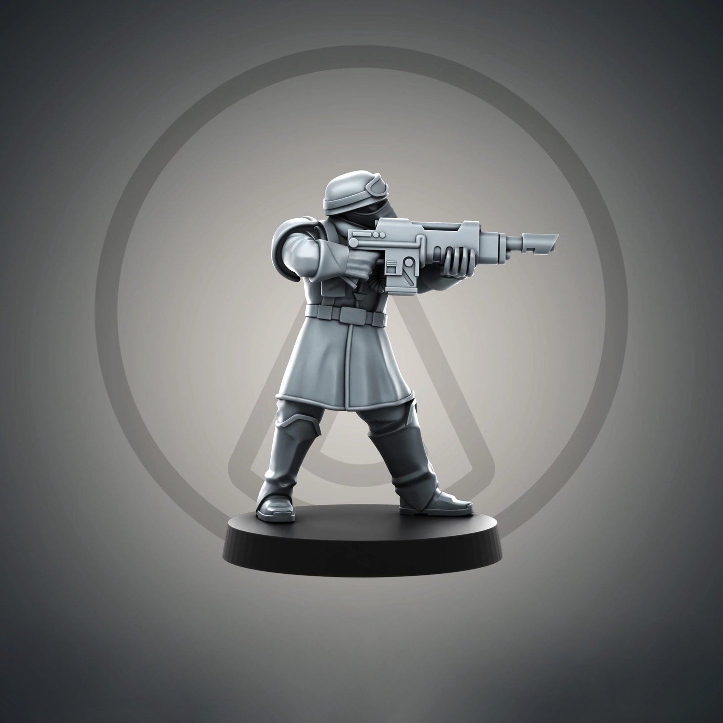 Deuterium Soldiers Leadership Units - ProxyBrewer - Grimdark Sci-Fi Tabletop Miniatures