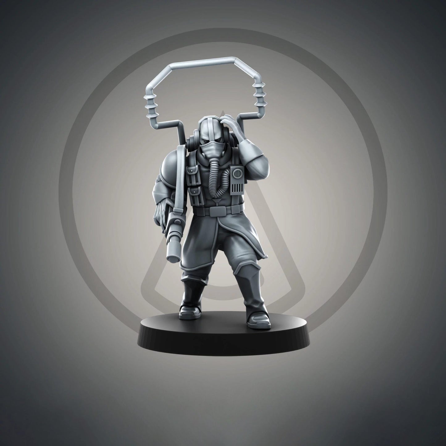 Deuterium Soldiers Leadership Units - ProxyBrewer - Grimdark Sci-Fi Tabletop Miniatures