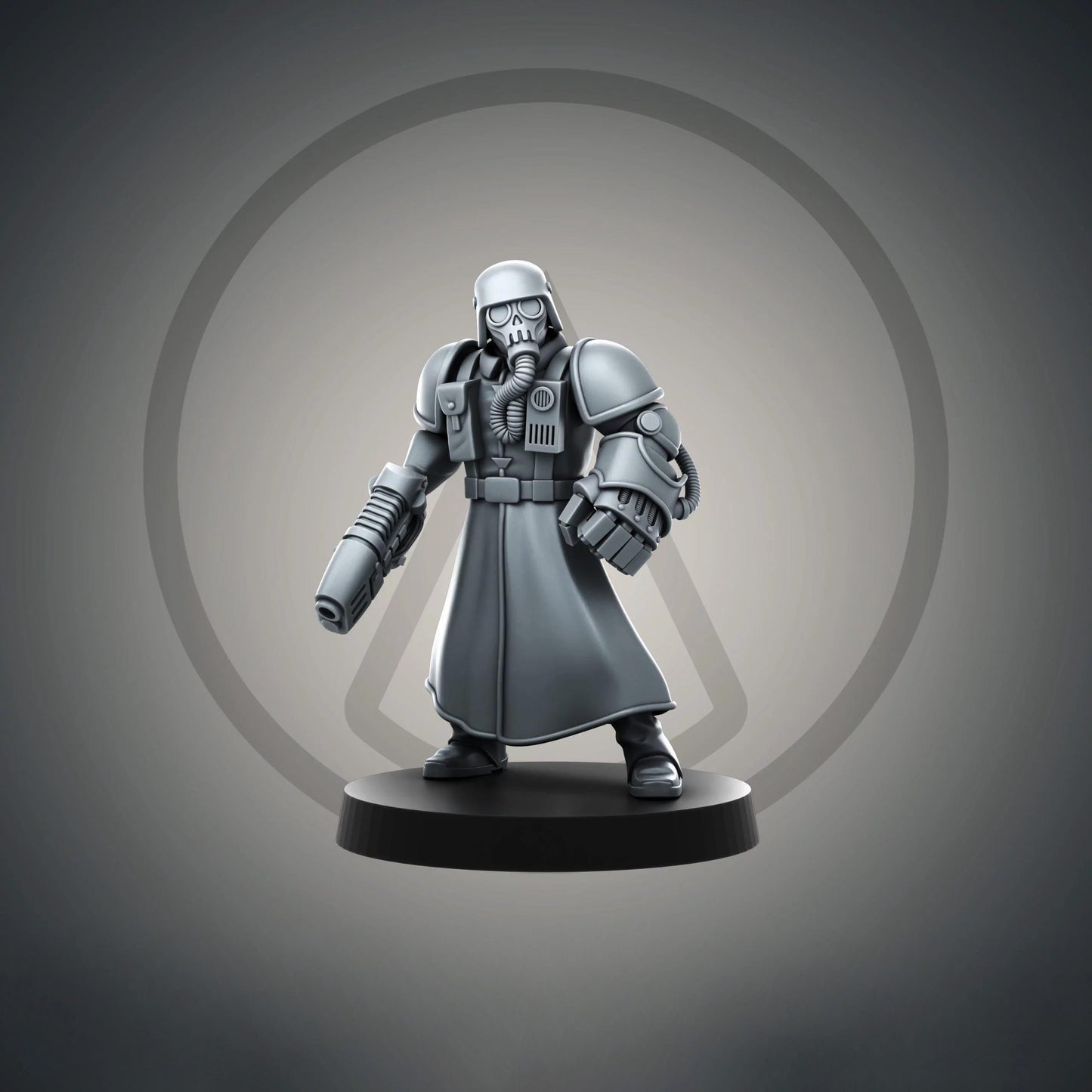 Deuterium Soldiers Leadership Units - ProxyBrewer - Grimdark Sci-Fi Tabletop Miniatures