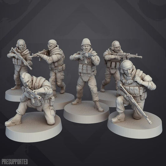 Rapid Response Unit (Prawn Town) - SkullForge Studios -  Tabletop Miniatures