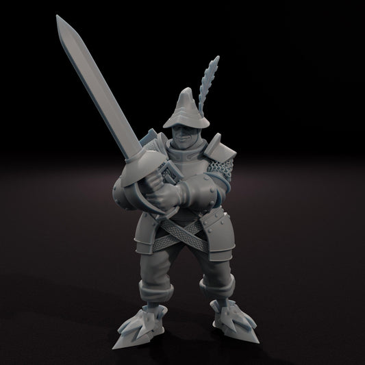 The Rusty Knight -  32mm Scale Fantasy Tabletop RPG Miniature