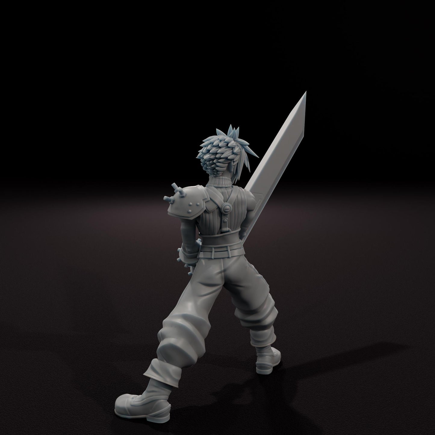 The Avalanche Mercenary -  32mm Scale Fantasy Tabletop RPG Miniature