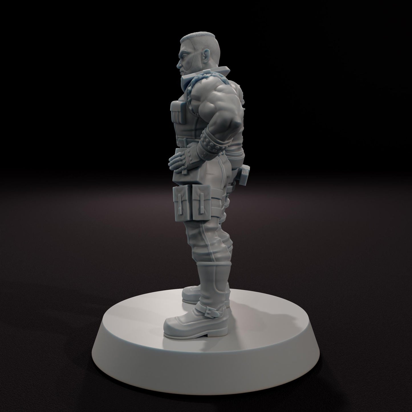 The Avalanche Leader -  32mm Scale Fantasy Tabletop RPG Miniature