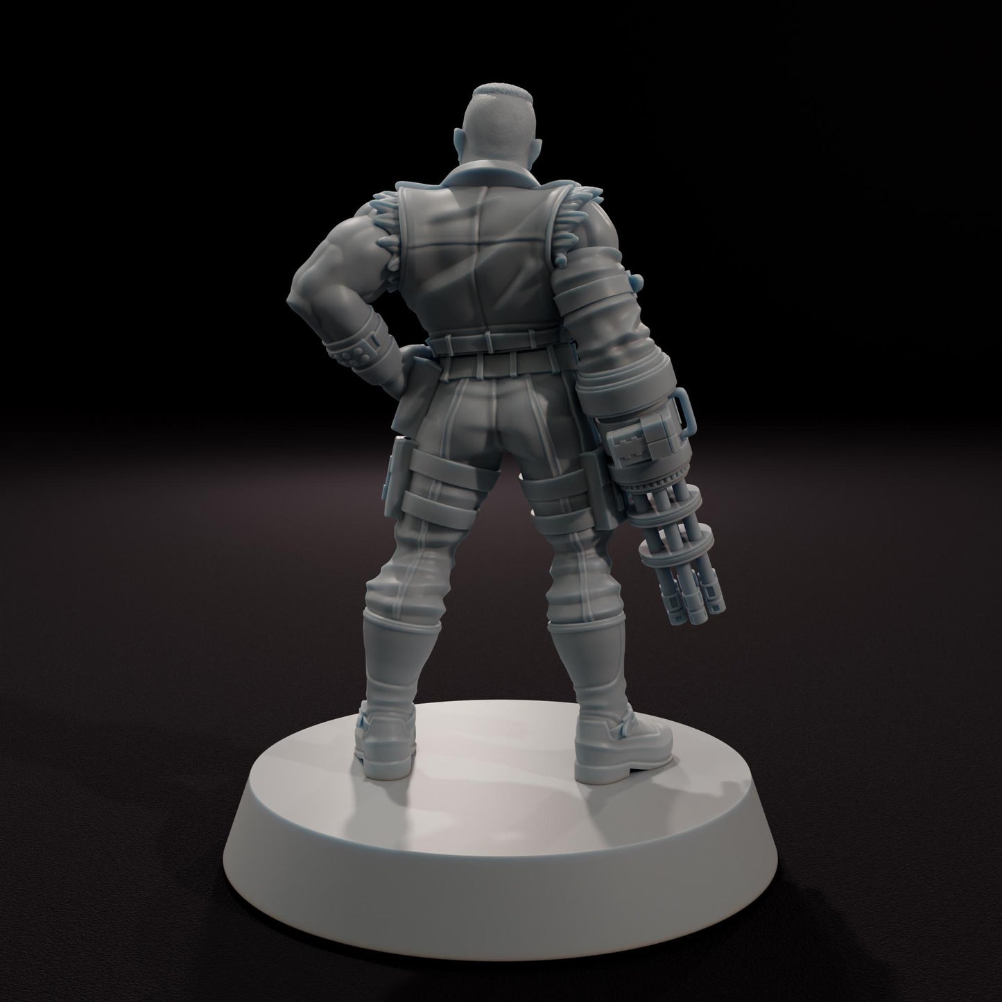 The Avalanche Leader -  32mm Scale Fantasy Tabletop RPG Miniature