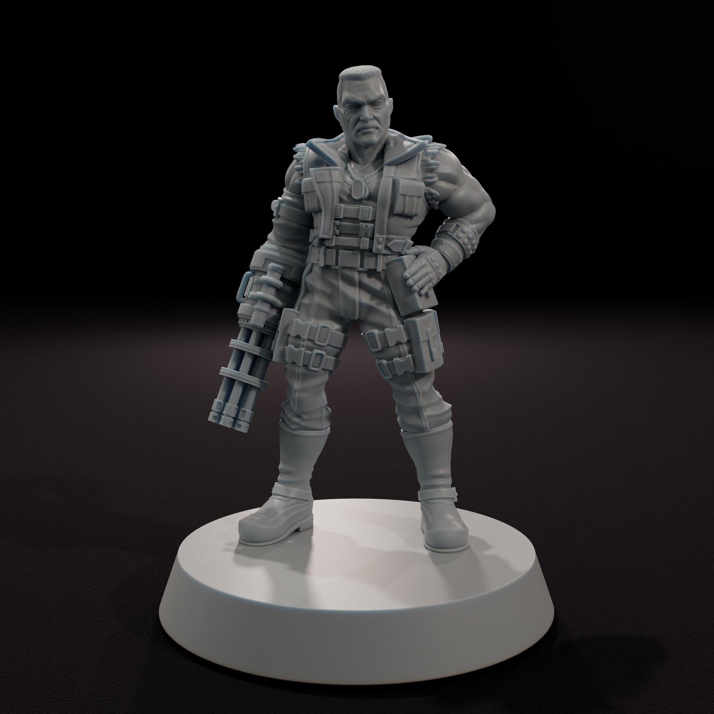 The Avalanche Leader -  32mm Scale Fantasy Tabletop RPG Miniature