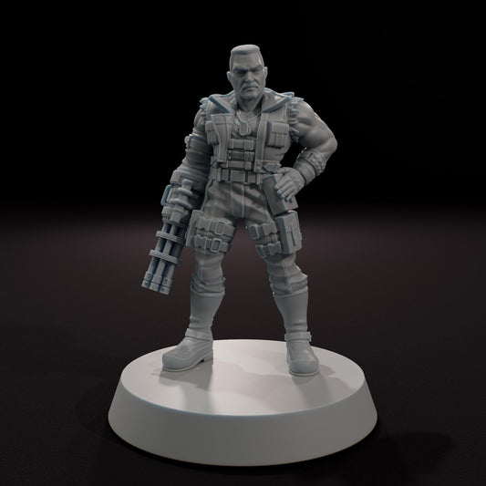 The Avalanche Leader -  32mm Scale Fantasy Tabletop RPG Miniature