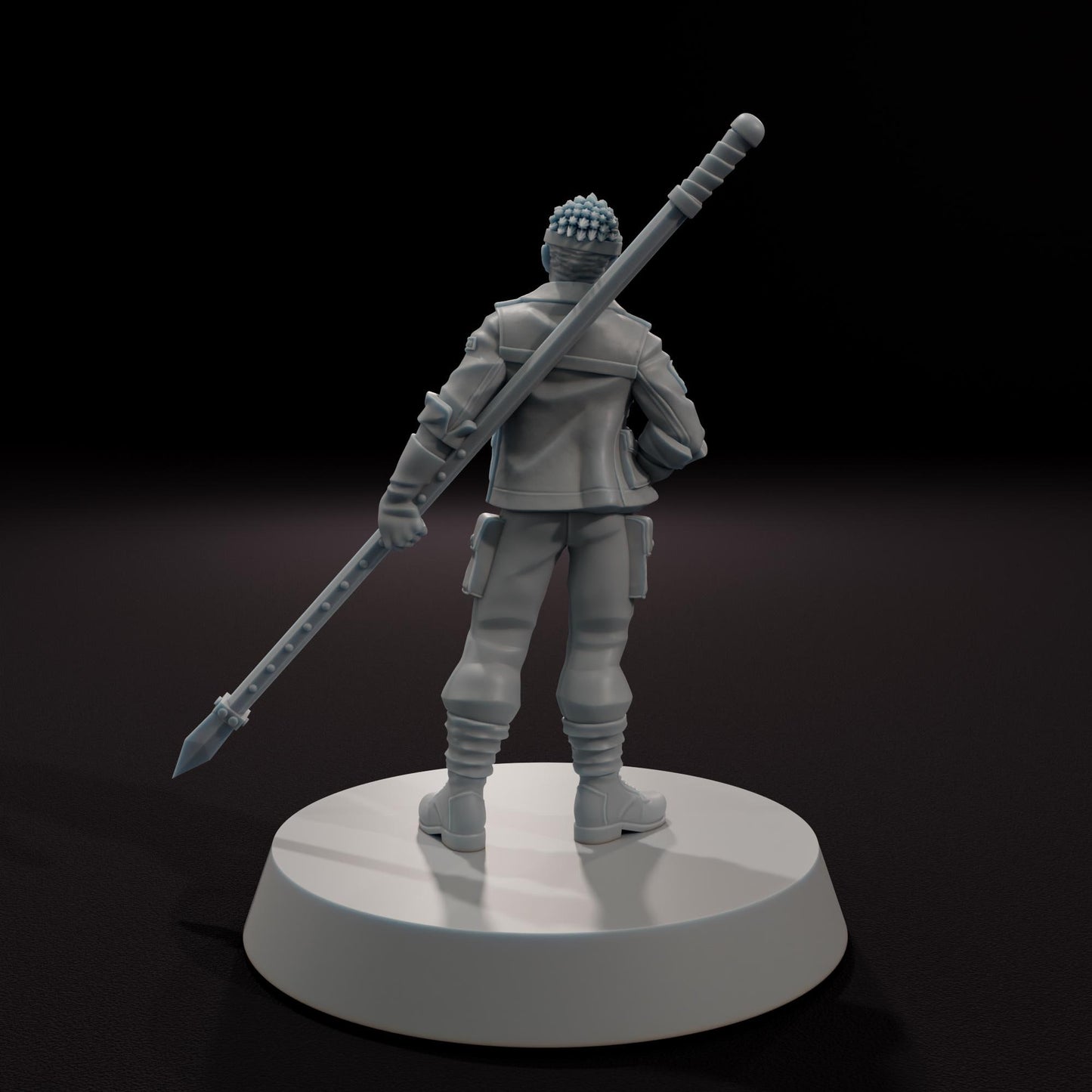 The Highwind Dragoon -  32mm Scale Fantasy Tabletop RPG Miniature