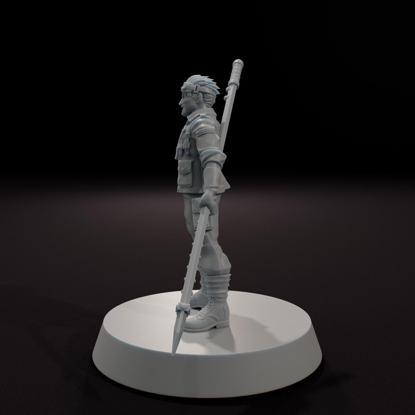 The Highwind Dragoon -  32mm Scale Fantasy Tabletop RPG Miniature