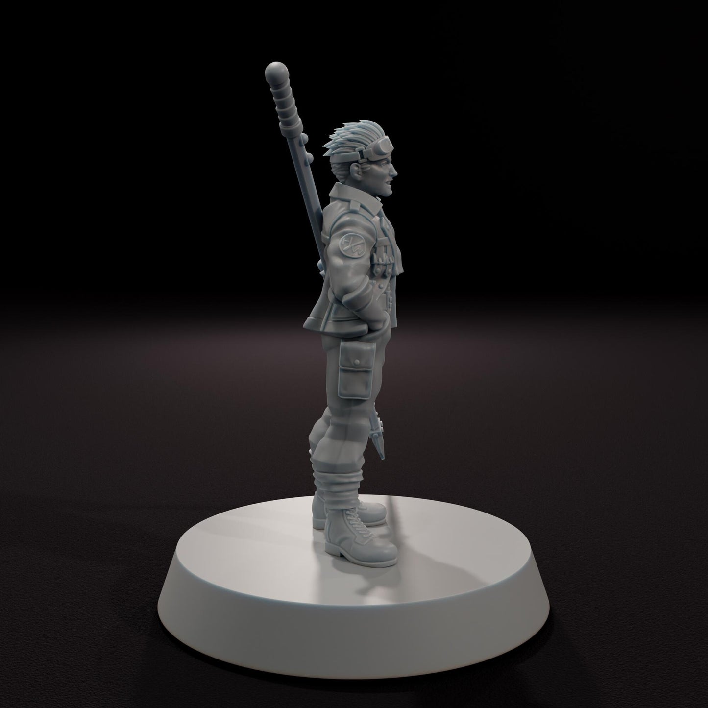 The Highwind Dragoon -  32mm Scale Fantasy Tabletop RPG Miniature