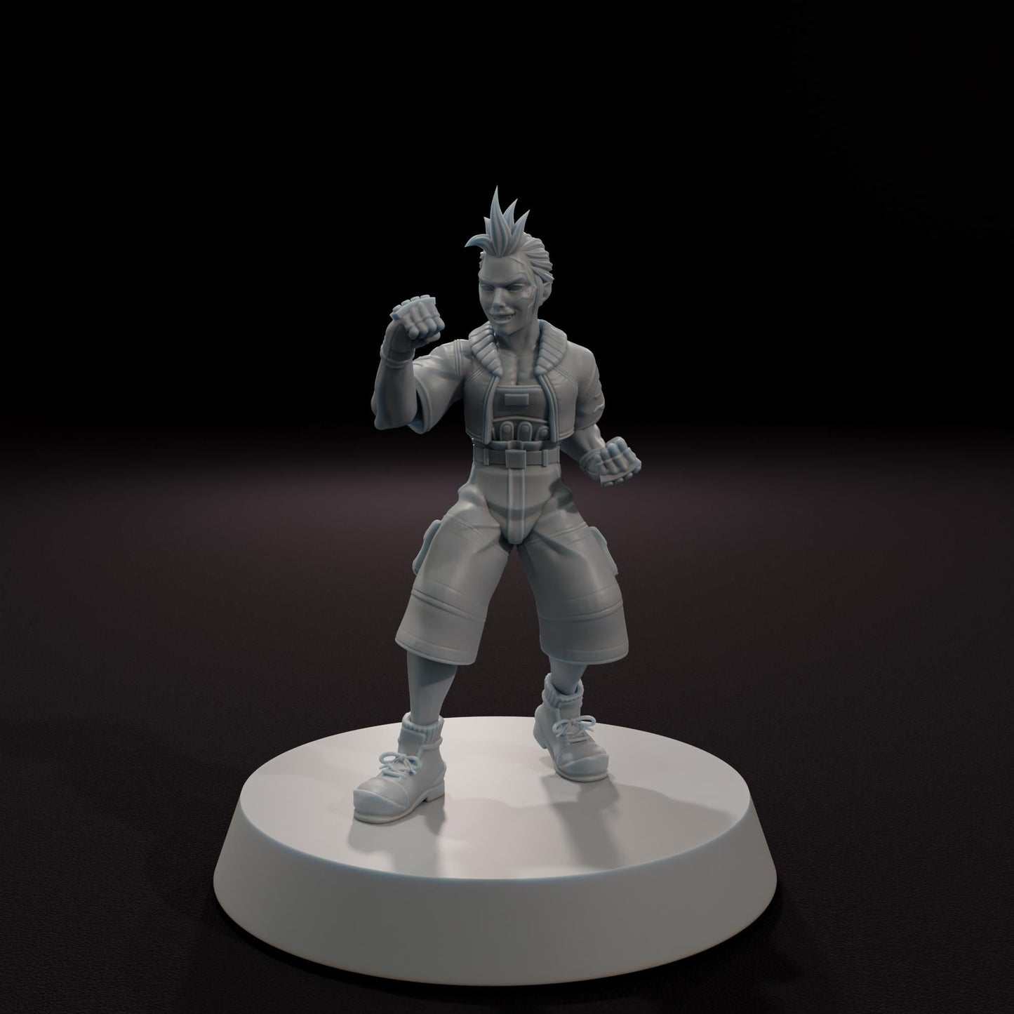 The Academy Brawler -  32mm Scale Fantasy Tabletop RPG Miniature