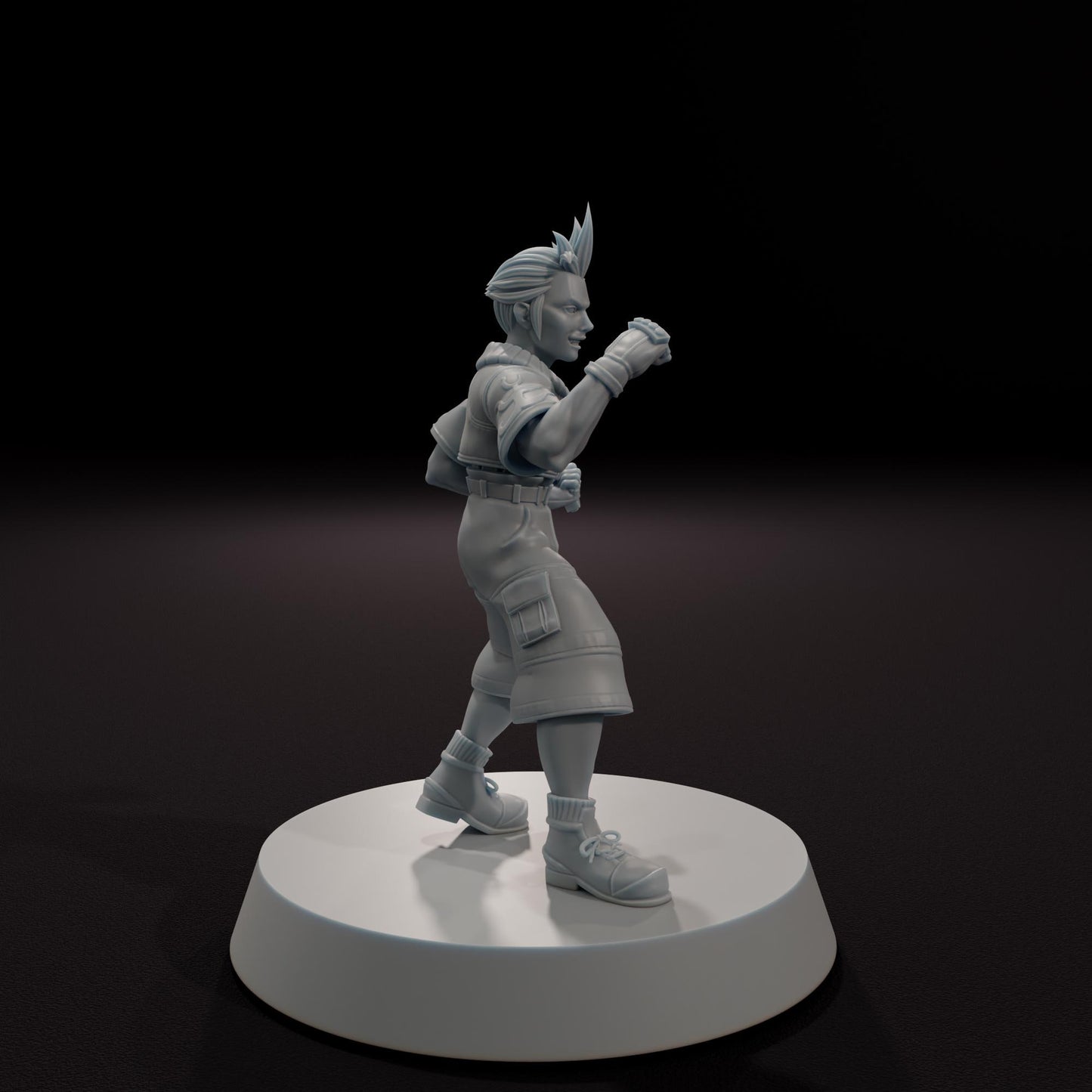 The Academy Brawler -  32mm Scale Fantasy Tabletop RPG Miniature