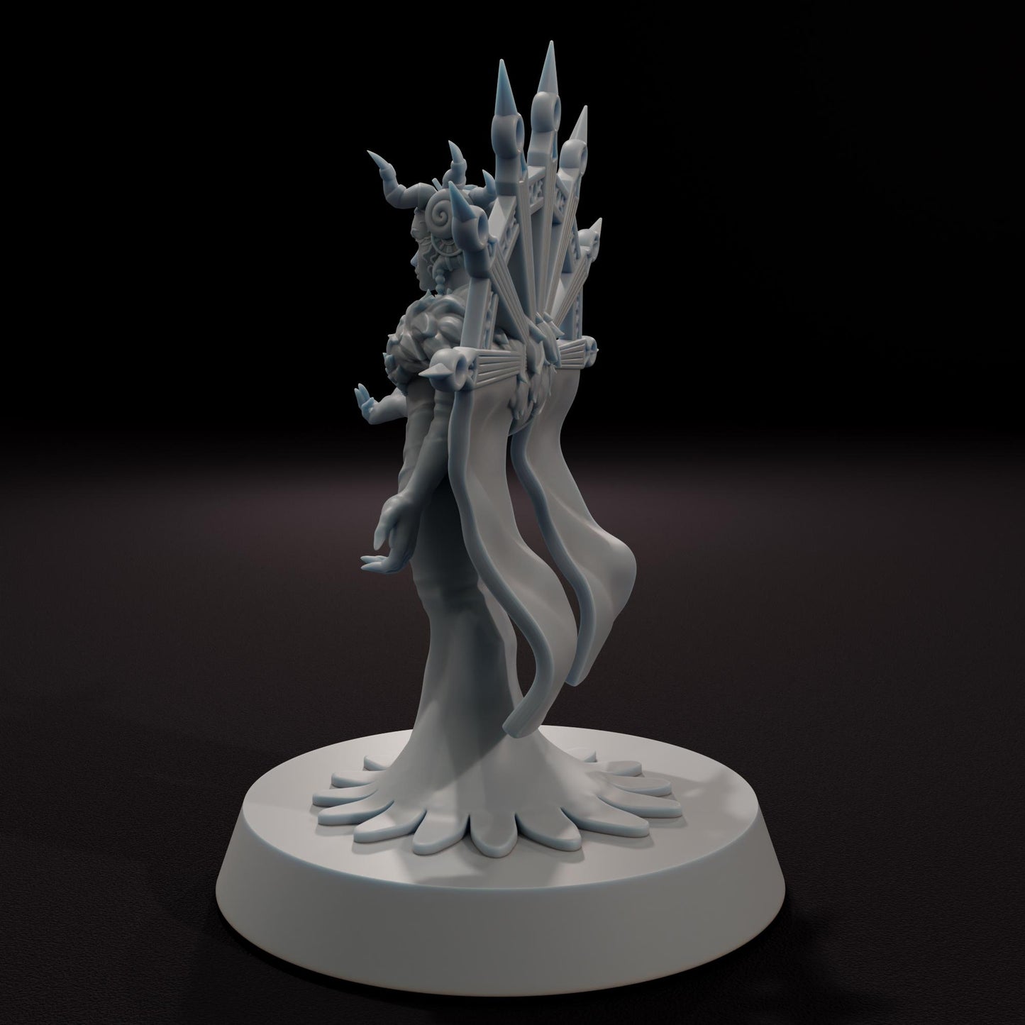 Mysterious Sorceress -  32mm Scale Fantasy Tabletop RPG Miniature