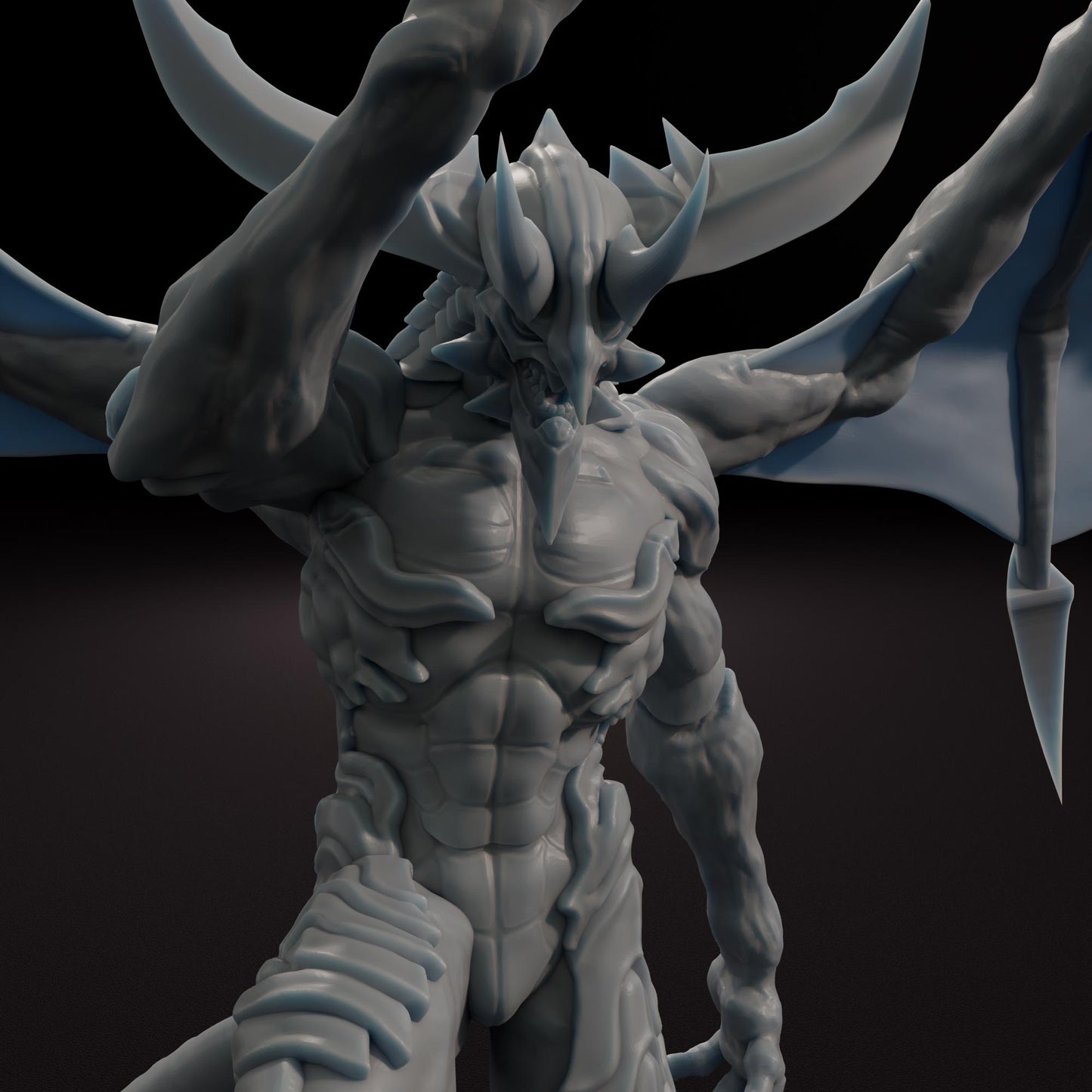 Dark Messenger -  32mm Scale Fantasy Tabletop RPG Miniature