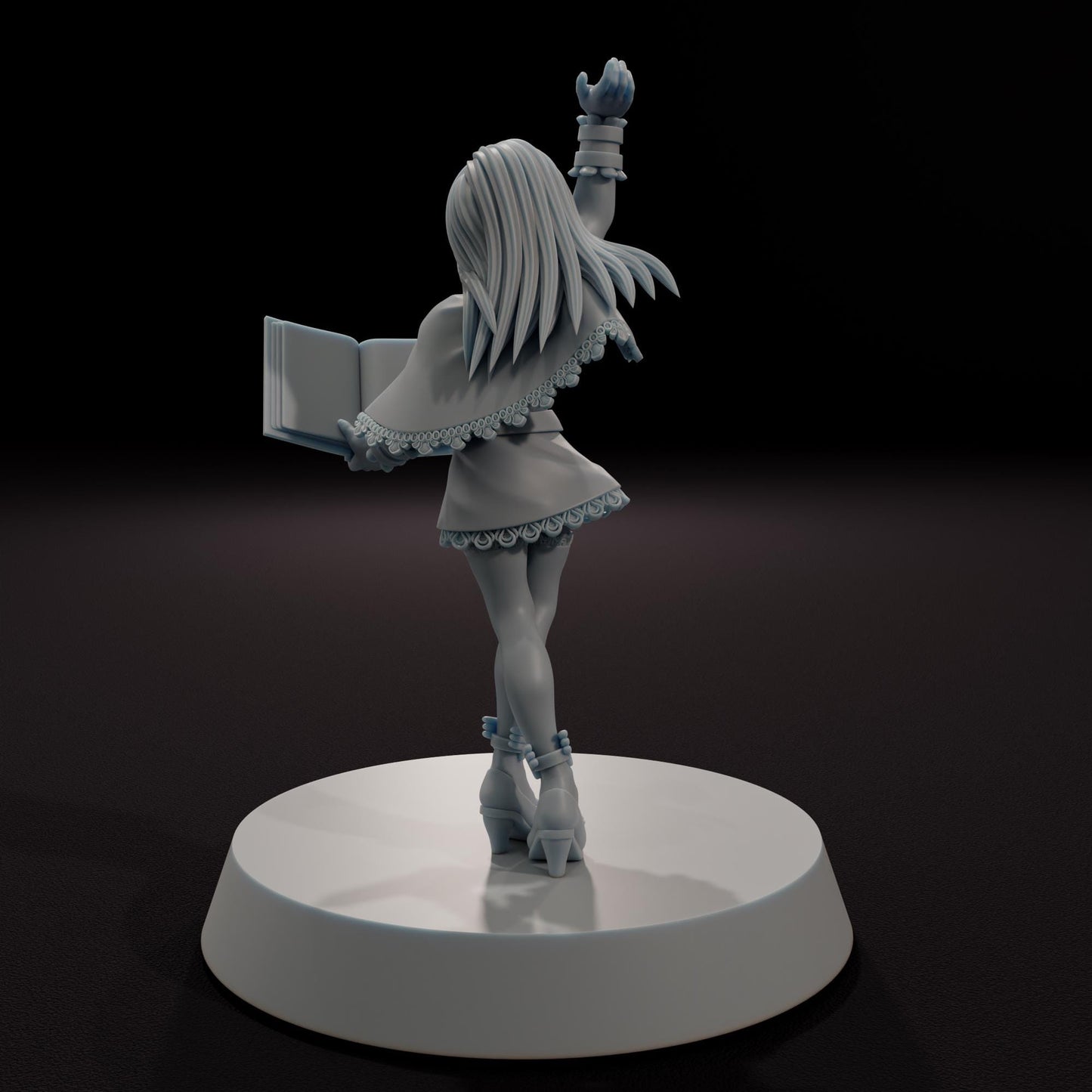Nocturne Sorceress -  32mm Scale Gothic Fantasy Miniature