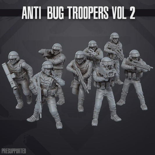 Anti Bug Troopers Vol 2 - SkullForge Studios - Sci-Fi Tabletop Miniatures