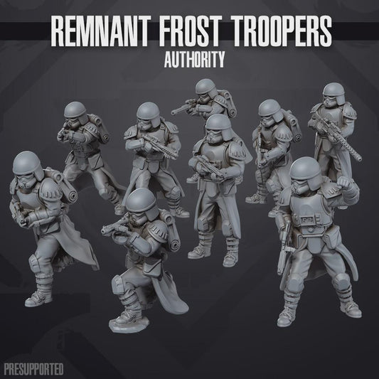 Authority Remnant Frost Troopers - SkullForge Studios - Sci-Fi Tabletop Miniatures
