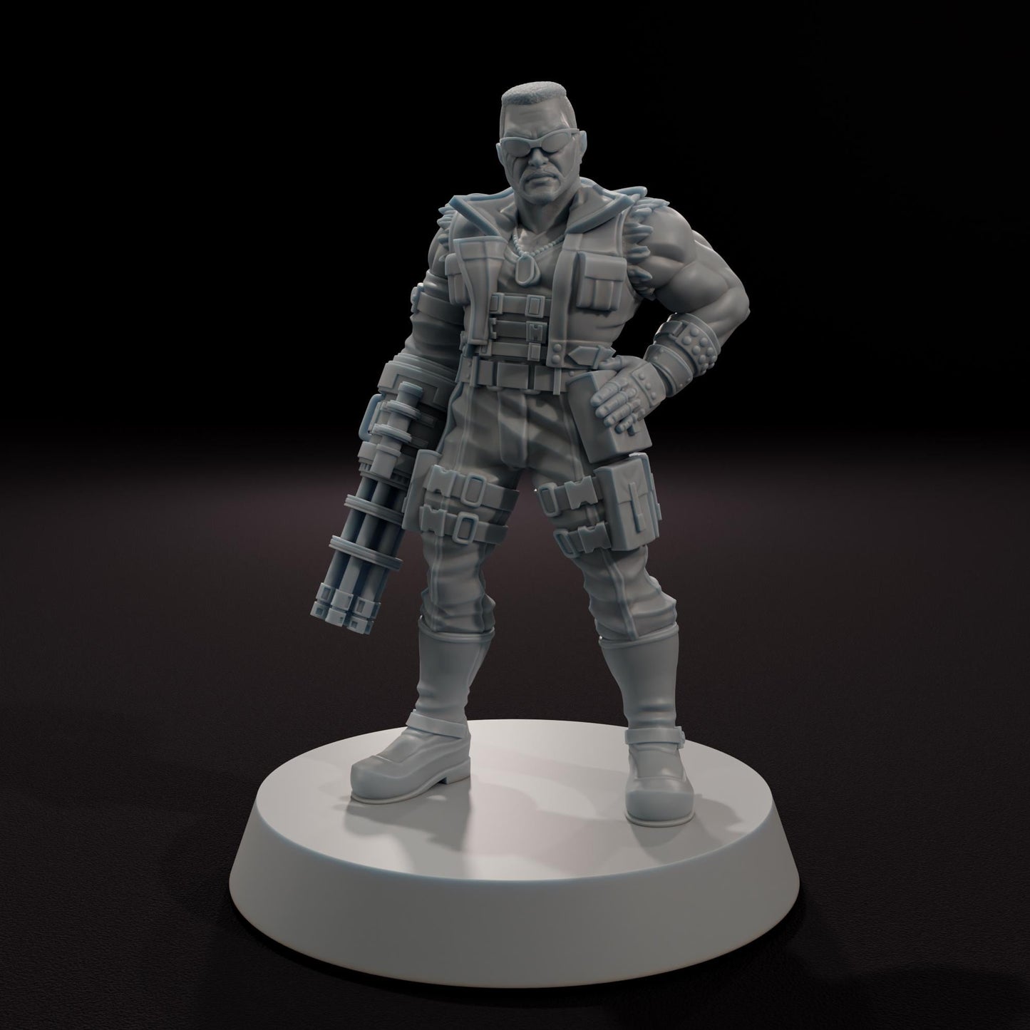 The Avalanche Leader -  32mm Scale Fantasy Tabletop RPG Miniature