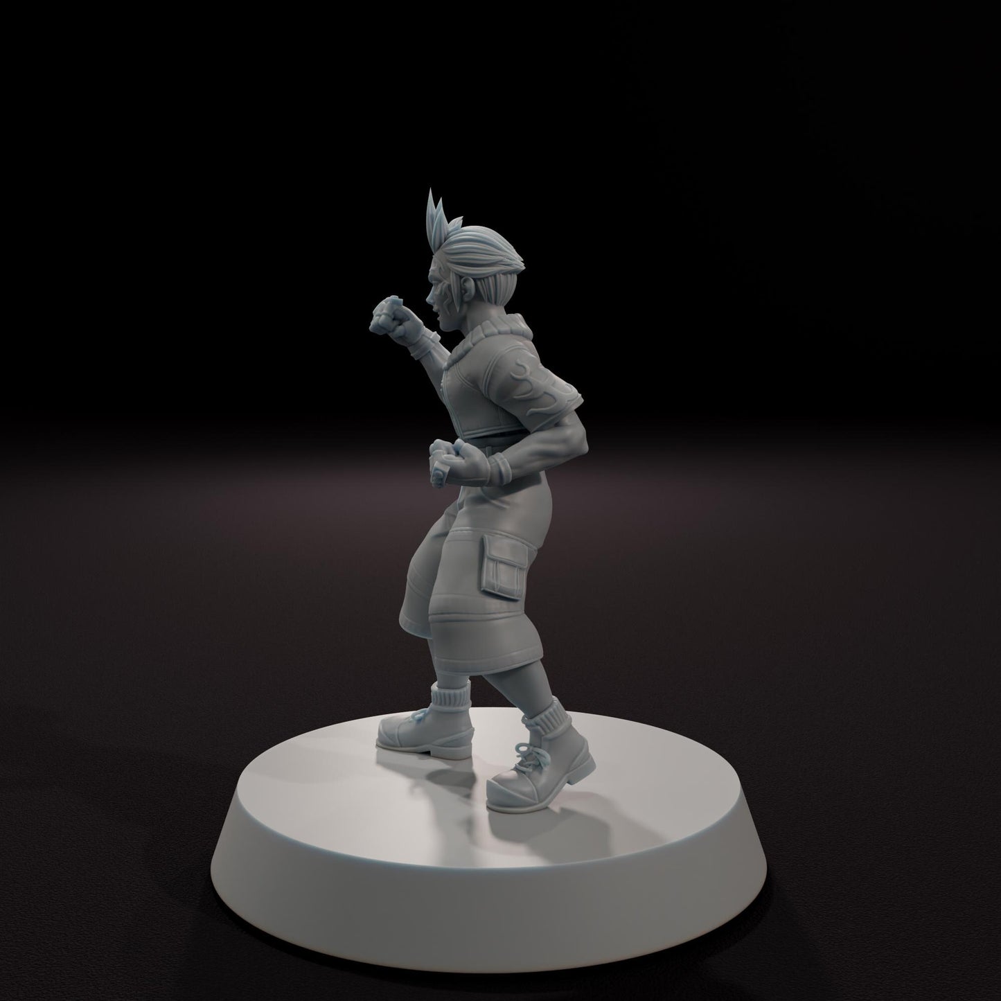 The Academy Brawler -  32mm Scale Fantasy Tabletop RPG Miniature