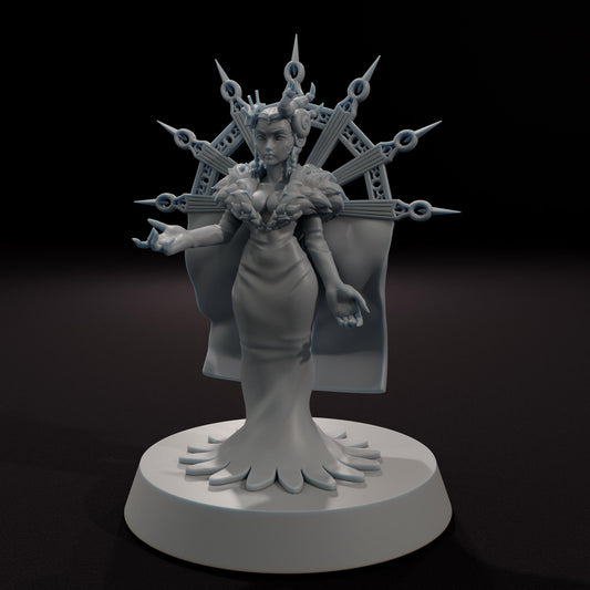 Mysterious Sorceress -  32mm Scale Fantasy Tabletop RPG Miniature