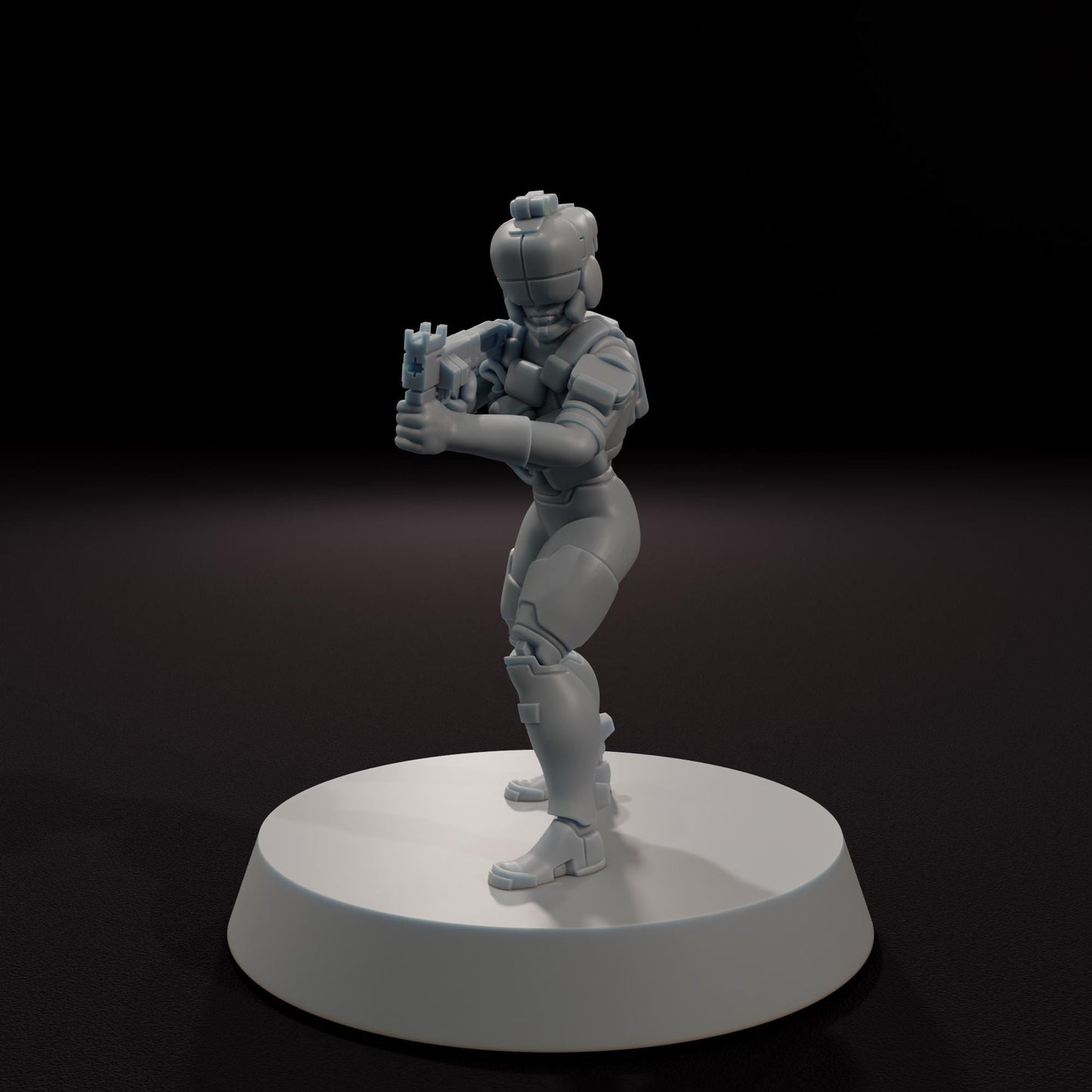 Samsara Scout Mercenary Frame - Multiple Poses - SkullForge Studios - Sci-Fi Tabletop Miniatures
