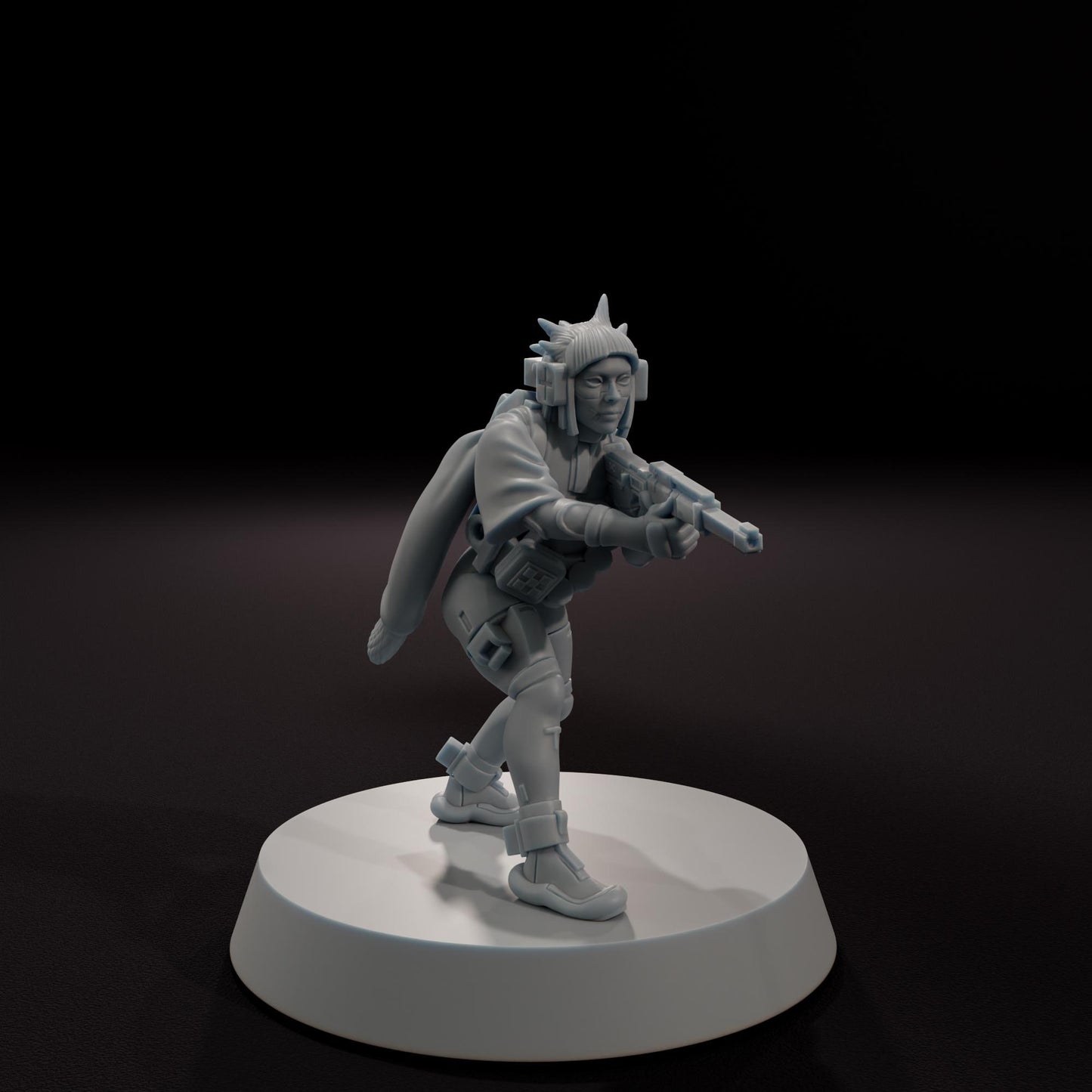 Samsara Rascal Mercenary Frame - Multiple Poses - SkullForge Studios - Sci-Fi Tabletop Miniatures