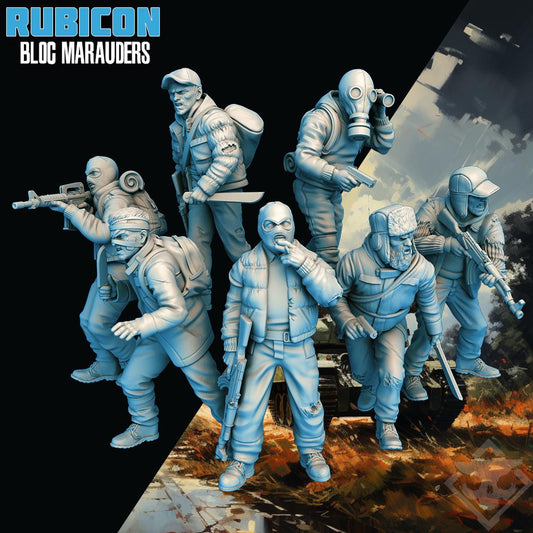 Rubicon Bloc Mauraders - SkullForge Studios -  Tabletop Miniatures