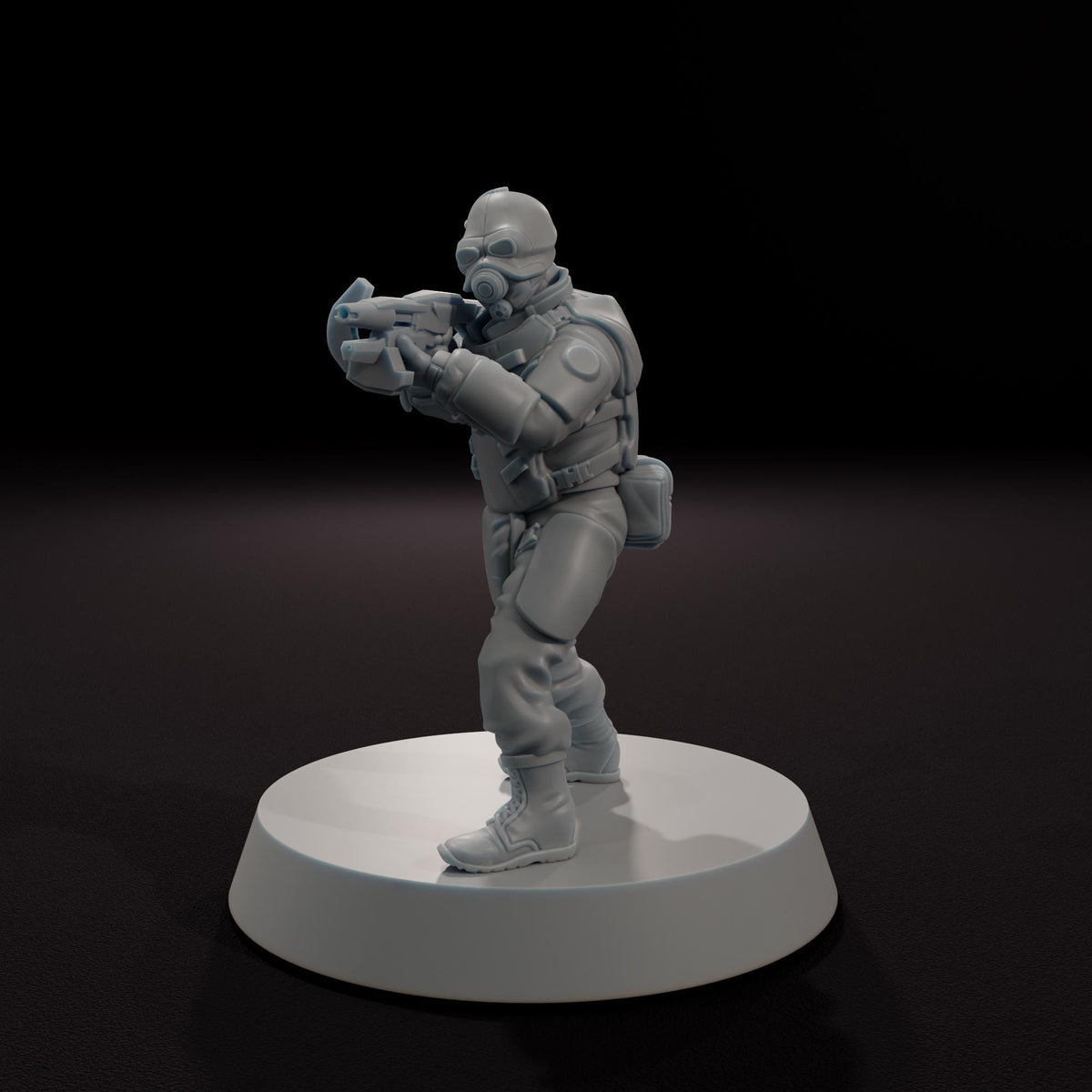 Combined Forces Interloper Soliders - SkullForge Studios - Sci-Fi Tabletop Miniatures