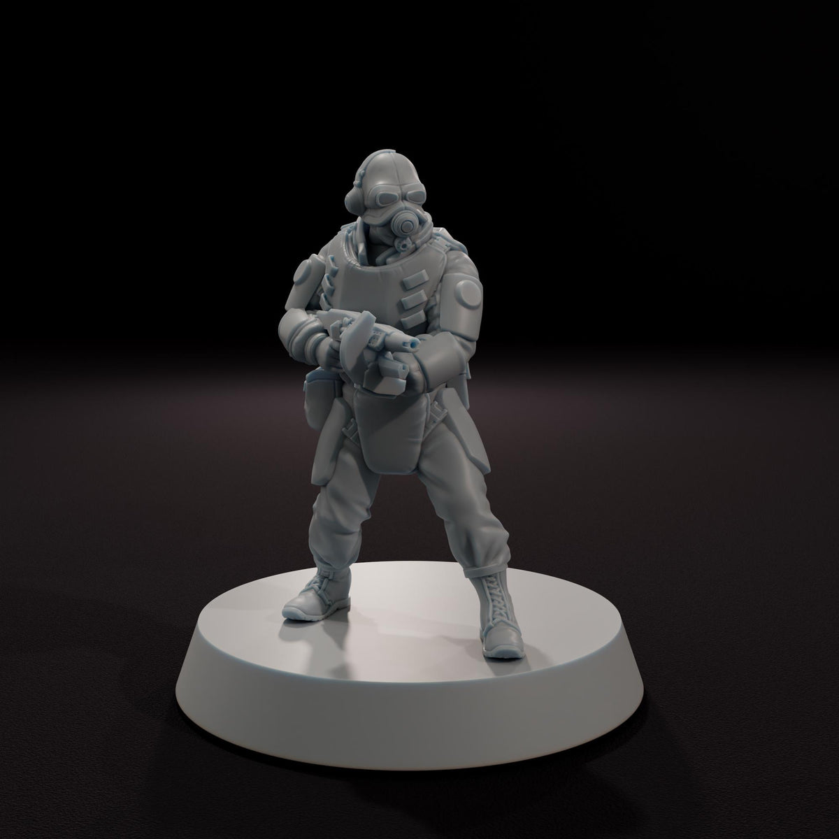 Combined Forces Interloper Soliders - SkullForge Studios - Sci-Fi Tabletop Miniatures