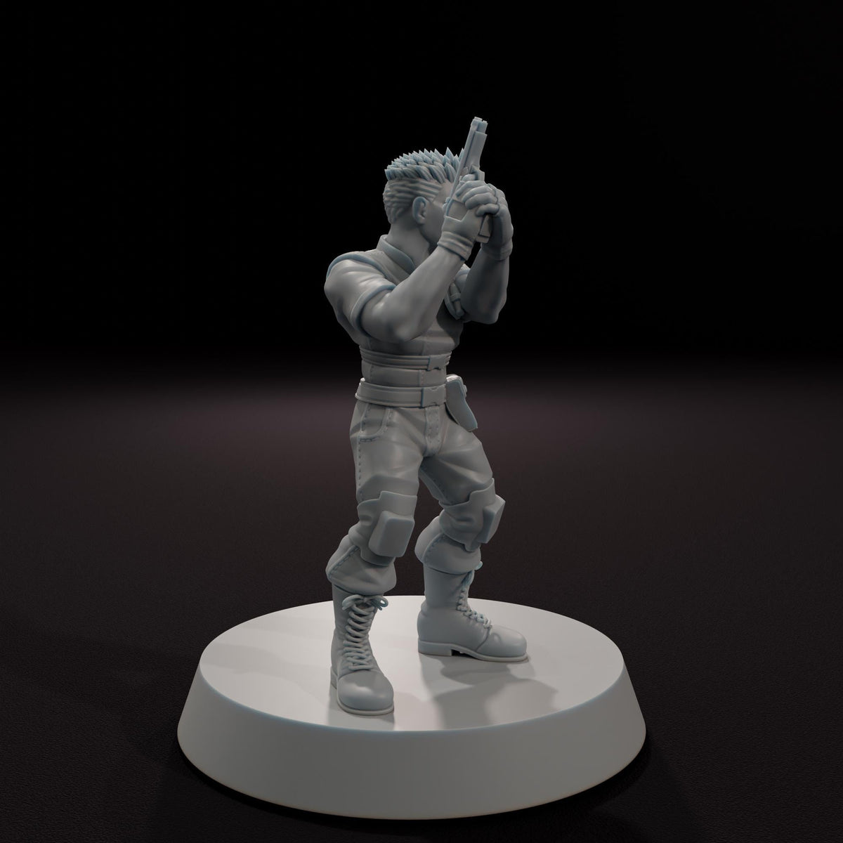 Male Special Response Operative -  32mm Scale Post-Apocalyptic Horror Miniature