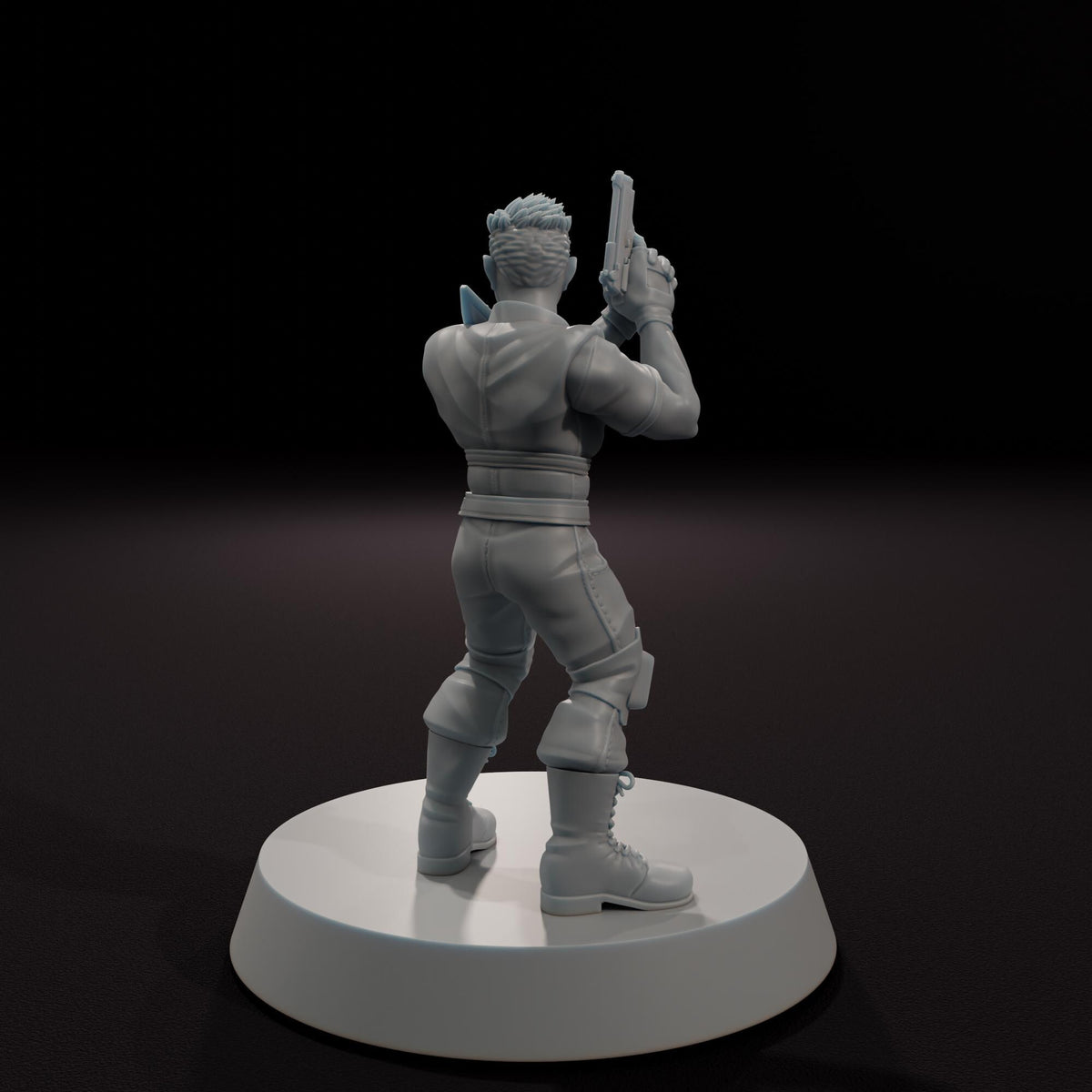 Male Special Response Operative -  32mm Scale Post-Apocalyptic Horror Miniature