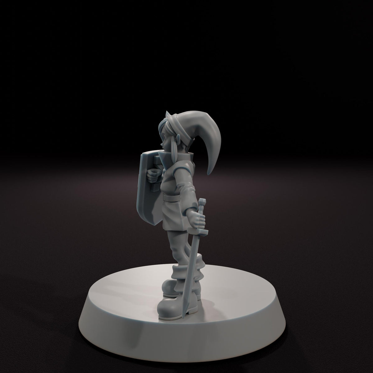 Young Hero of Legend -  32mm Scale Fantasy Tabletop RPG Miniature
