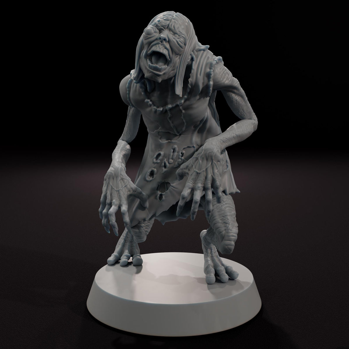 The Girl - Aftermath Studios - Post-Apocalyptic Horror Miniature