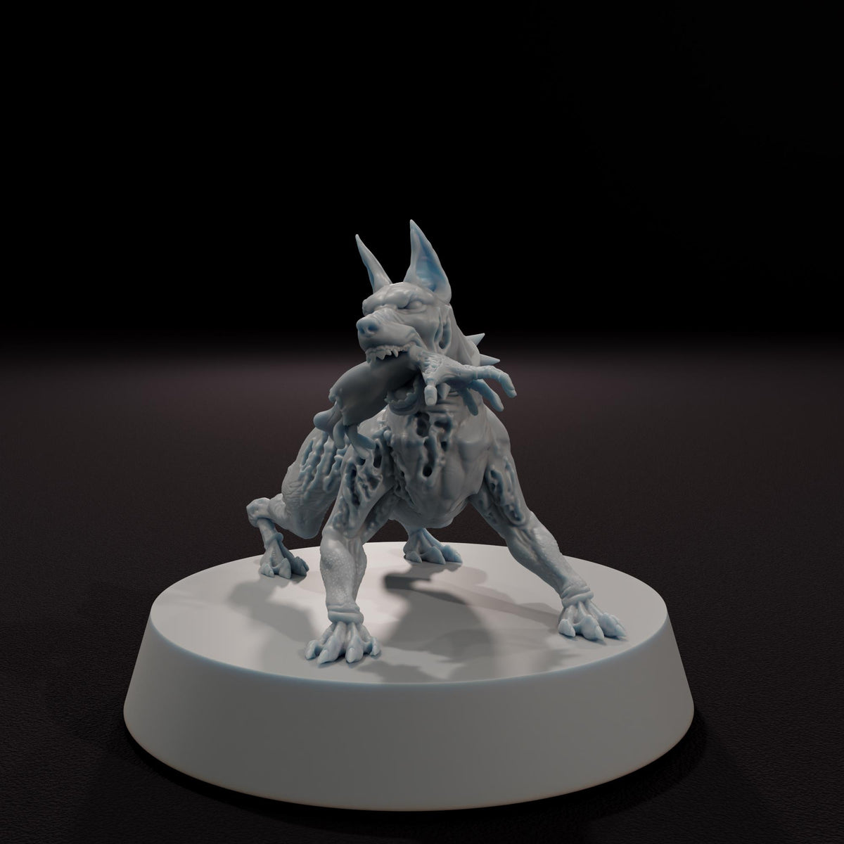 Zombie Dog Set - Aftermath Studios - Post-Apocalyptic Horror Miniature